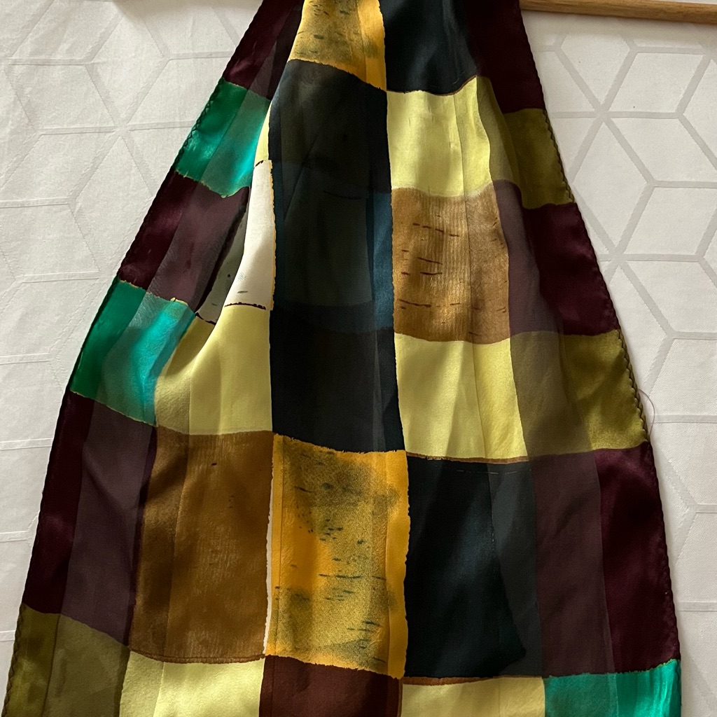 Nwot Echo 100 Silk Scarf